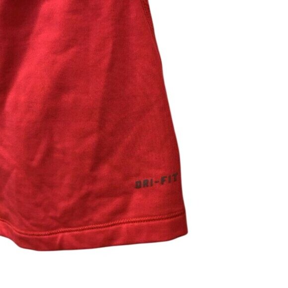 Nike Pro Dri-Fit Womens Coral Quarter Zip Long Sleeve Pullover Size M Sweater - Picture 5 of 7